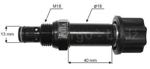 Клапан одиночного действия Fi 13xM18